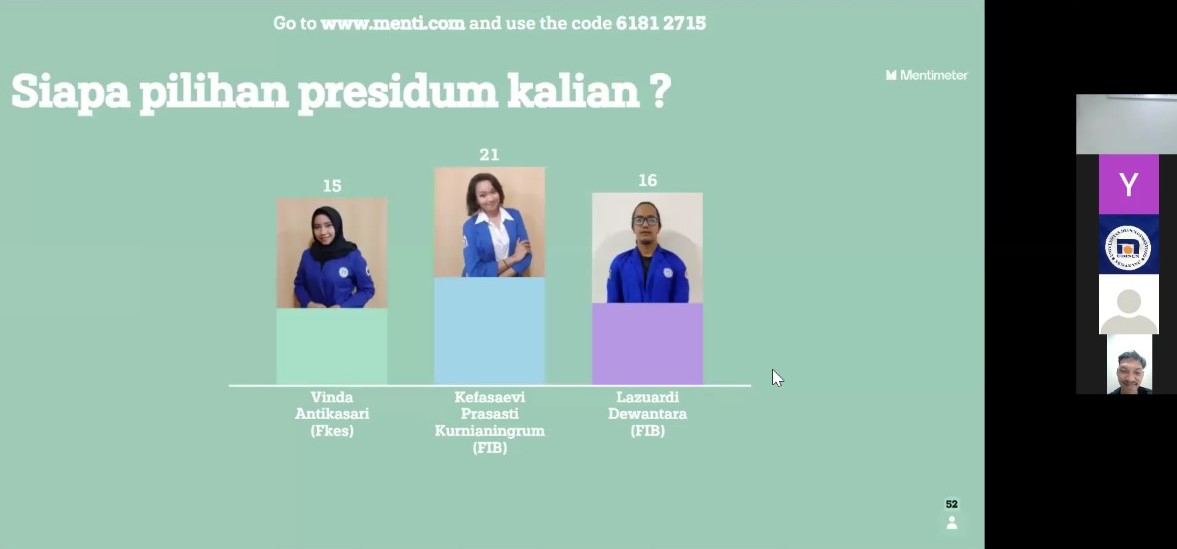 Hasil Pemilihan Presidium